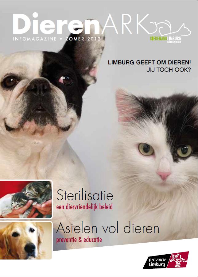 DierenArk, magazine. Limburg geeft om dieren, jij toch ook?